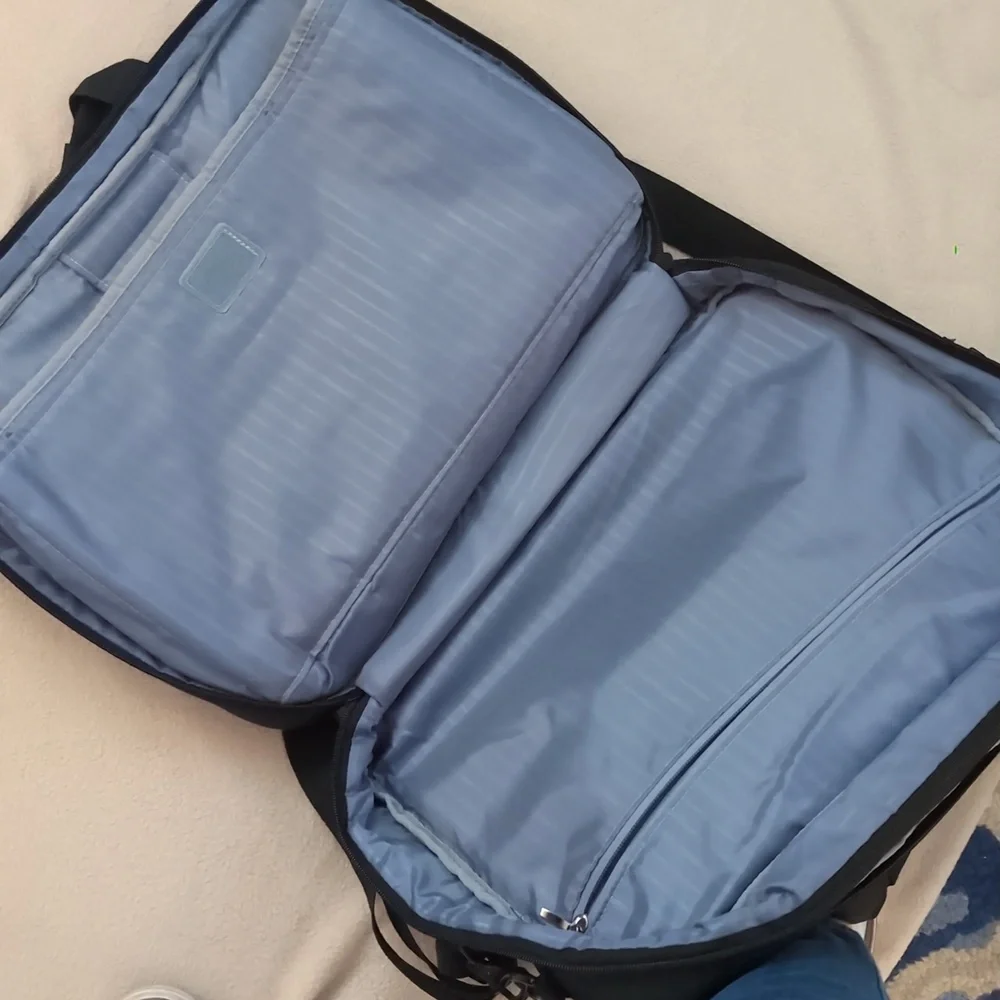 Black Quilted Laptop Bag